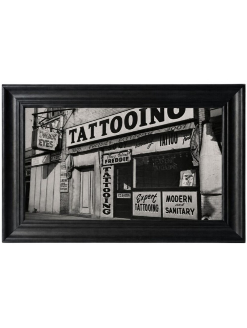 Vintage Tattooed Navy Artist Retro Tattoo parlor goth punk rockabilly tattoos - Picture 2 of 3